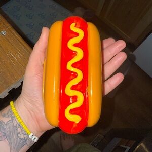 Hot Dog Shaped butter dish